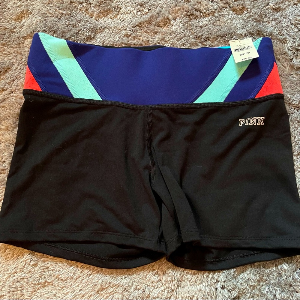 Pink Victoria’s Secret Ultimate Yoga Shorts